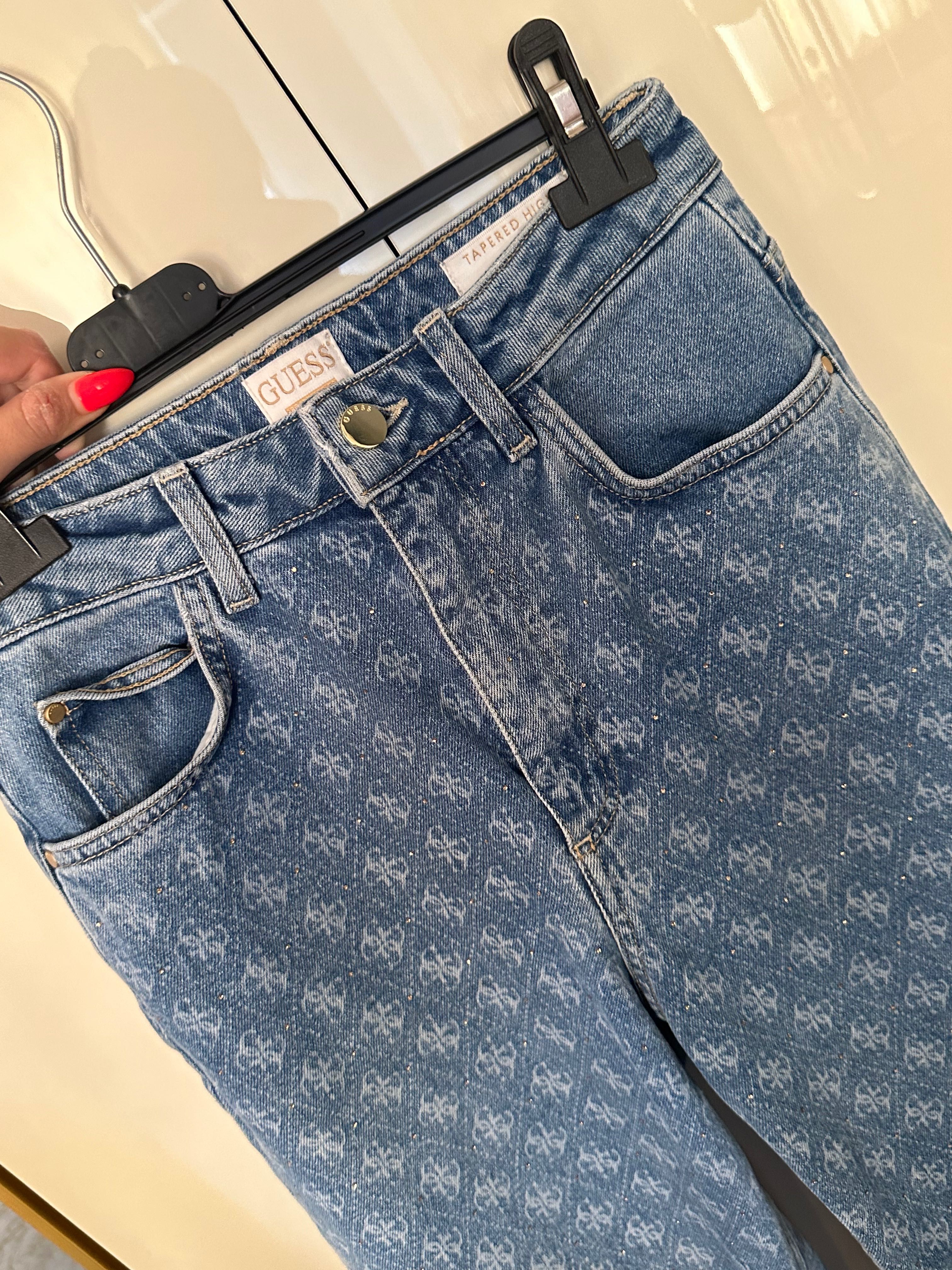 Дънки guess logo 4g