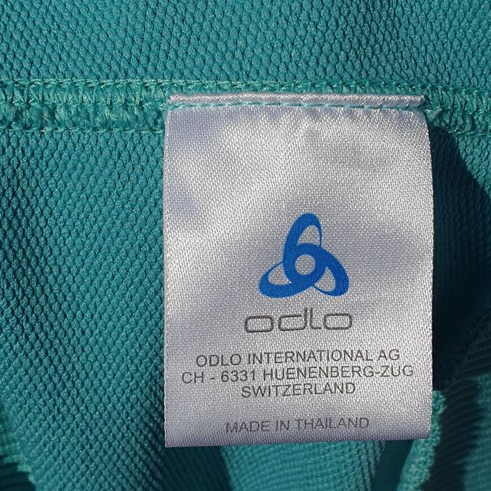 Hanorac sport S, dama, turcoaz, ODLO, maneca lunga