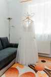 Rochie de mireasa A line, marime 44-46