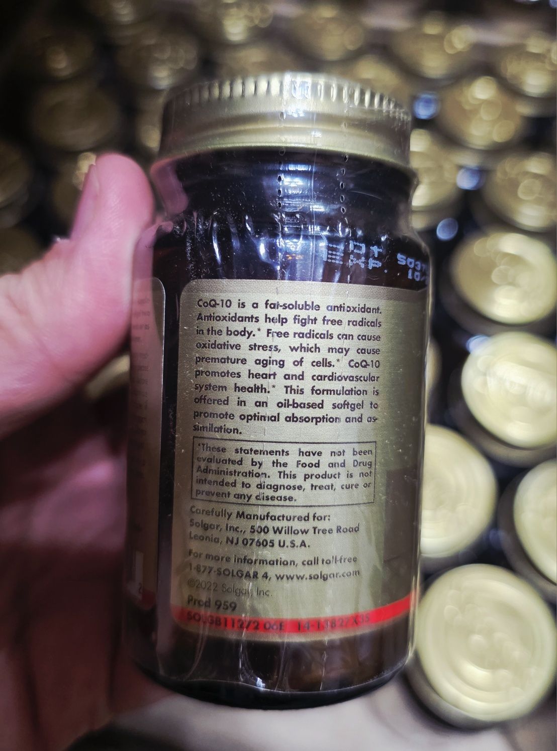 ДОСТАВКИ НЕТ Solgar Megasorb Коэнзим Q10 200mg, 30шт. Made in USA
