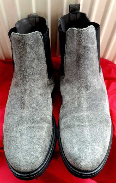 Botine bărbați din piele naturală Întoarsă mărimea 42 made în ITALY