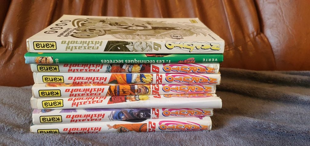 Manga Naruto Masashi Kishimoto versiune franceza