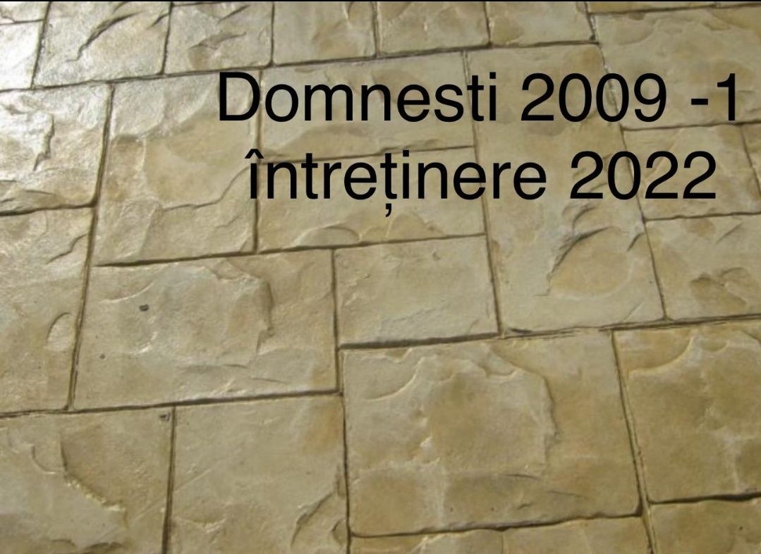 Beton Amprentat 2006. Modele recent importate.