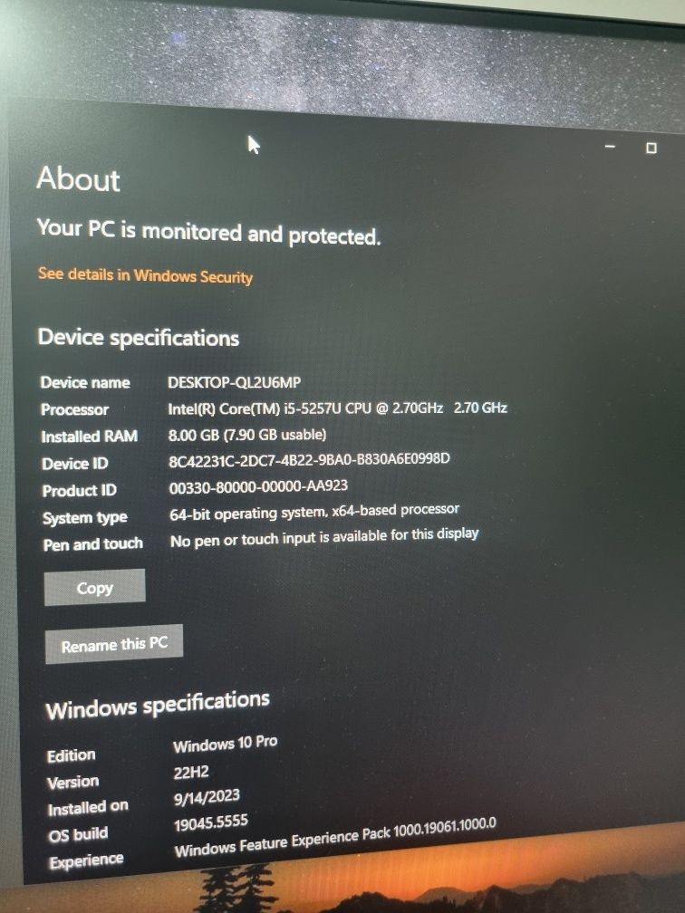 Mini PC unitate Beelink u57, Procesor Intel i5, 8GB ram