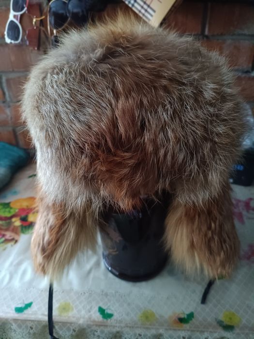 Продам шапку лисью