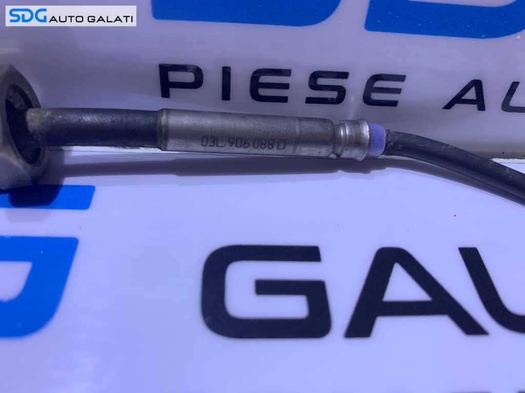 Senzor Sonda Temperatura Gaze Evacuare Seat Altea 2.0 TDI CFHC CFJA 2011 - 2015 Cod 03L906088BH 03L906088DK [B0062]