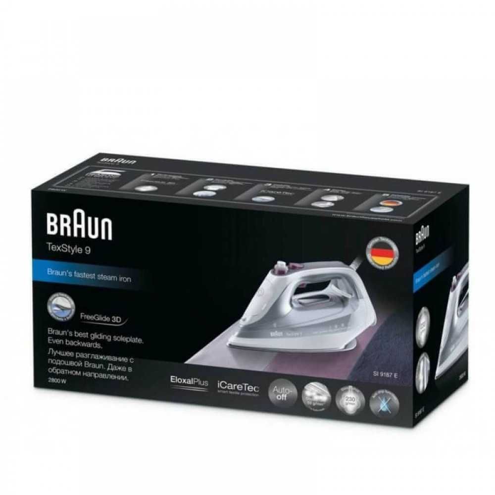 Паровой утюг Braun TexStyle 9 SI9270WH