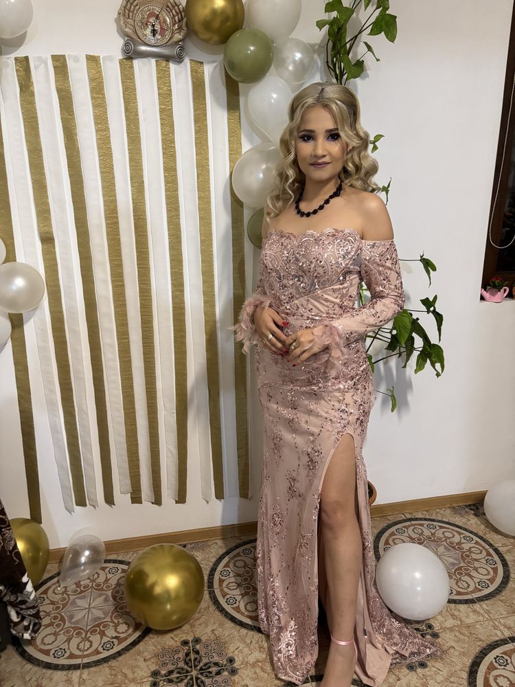 Rochie lunga de seara sau de zi