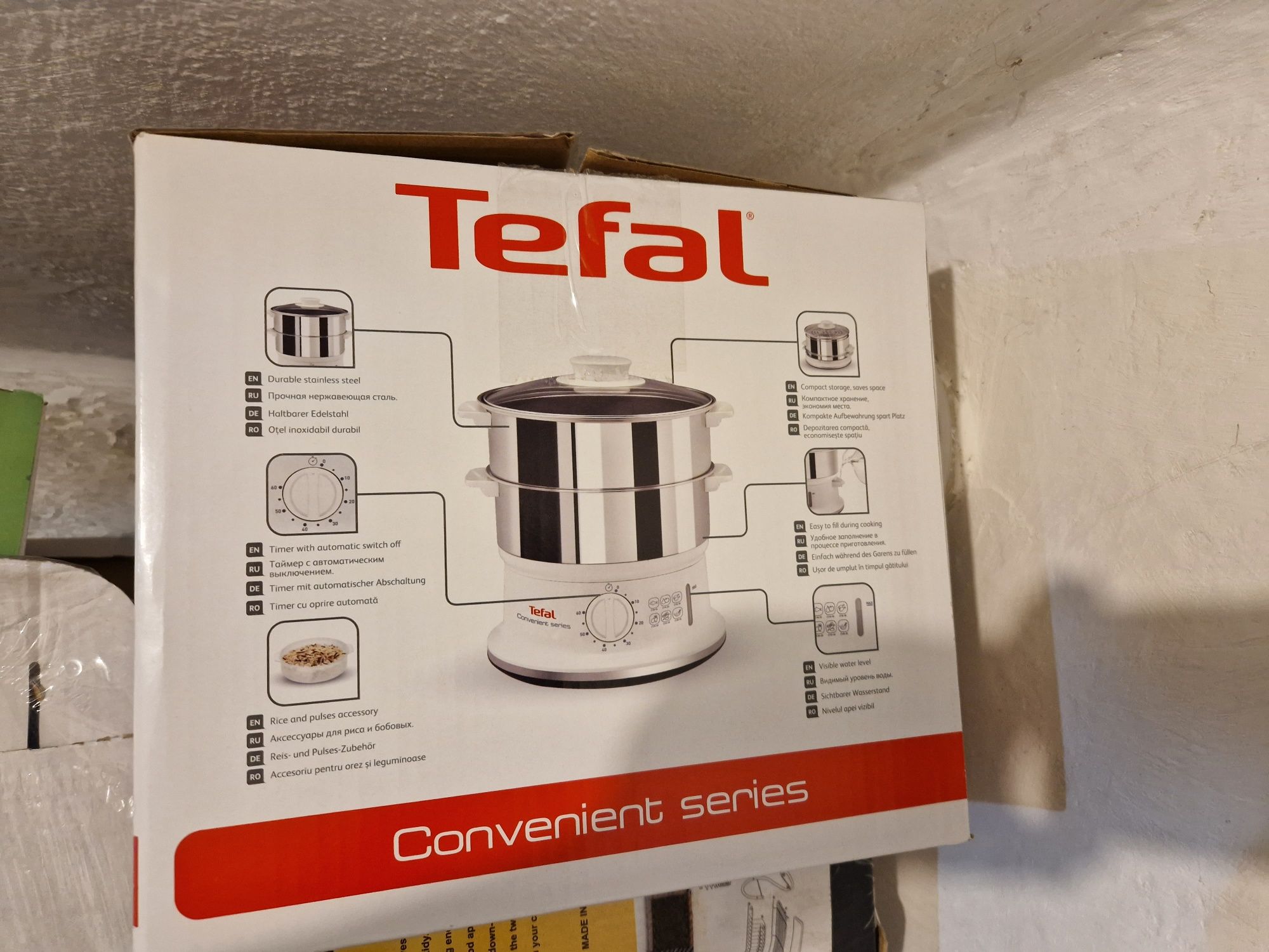 Vand aparat de gatit cu aburi tefal