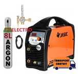 Aparat sudura aluminiu TIG 200P ACDC JASIC + Butelie argon + Reductor