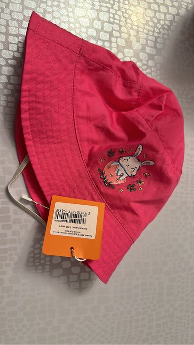 Летняя панама детская на девочку хлопок Турция 1-1,5 года