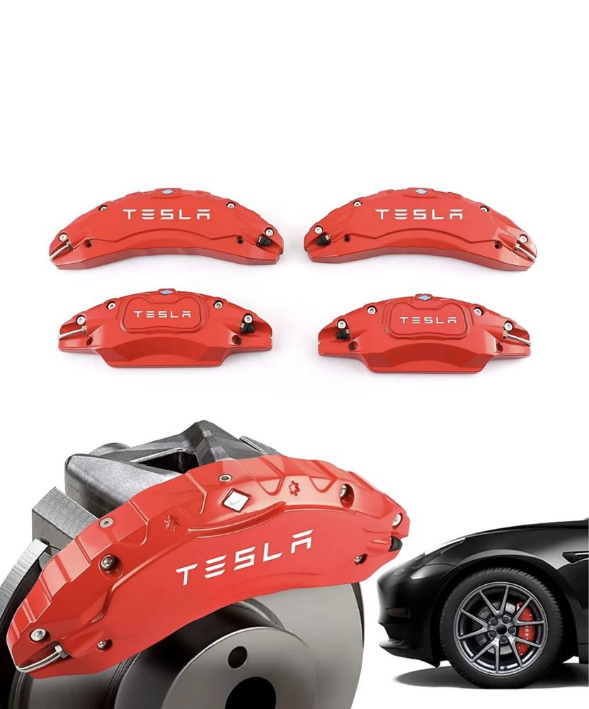 Set 4 Capace etrier de frână Tesla Model X S 2018-2021