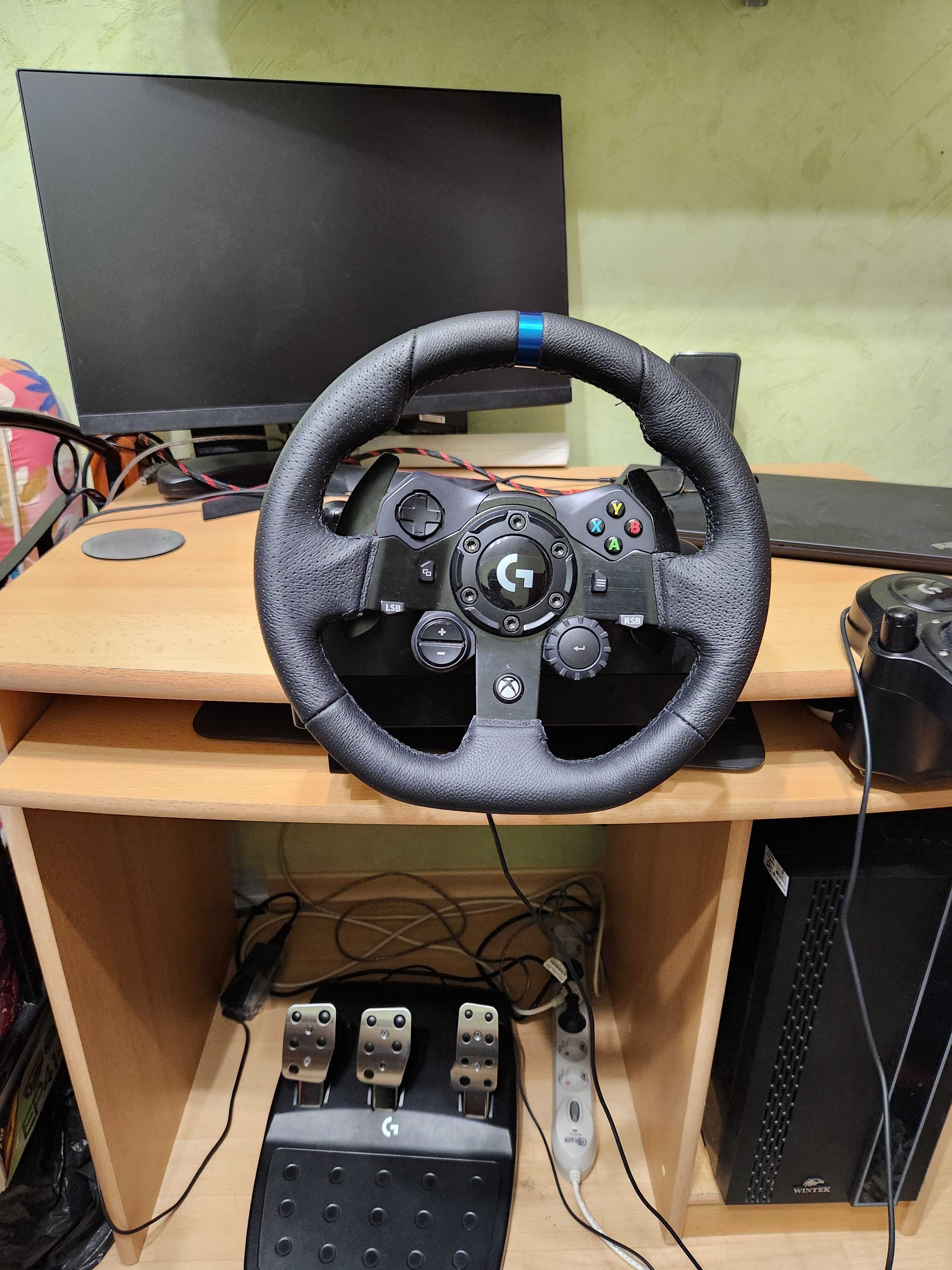 Игровой контроллер - Руль + КПП - Logitech G923 True Force + Shifter