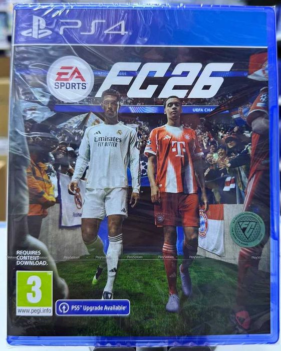 PS4 cu pachet din 2  jocuri FC 26 versiunea EA Sports si Narcos