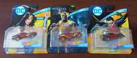 Hot Wheels Character Cars Wonder Woman, The Flash, Robin Die-Cast 1:64