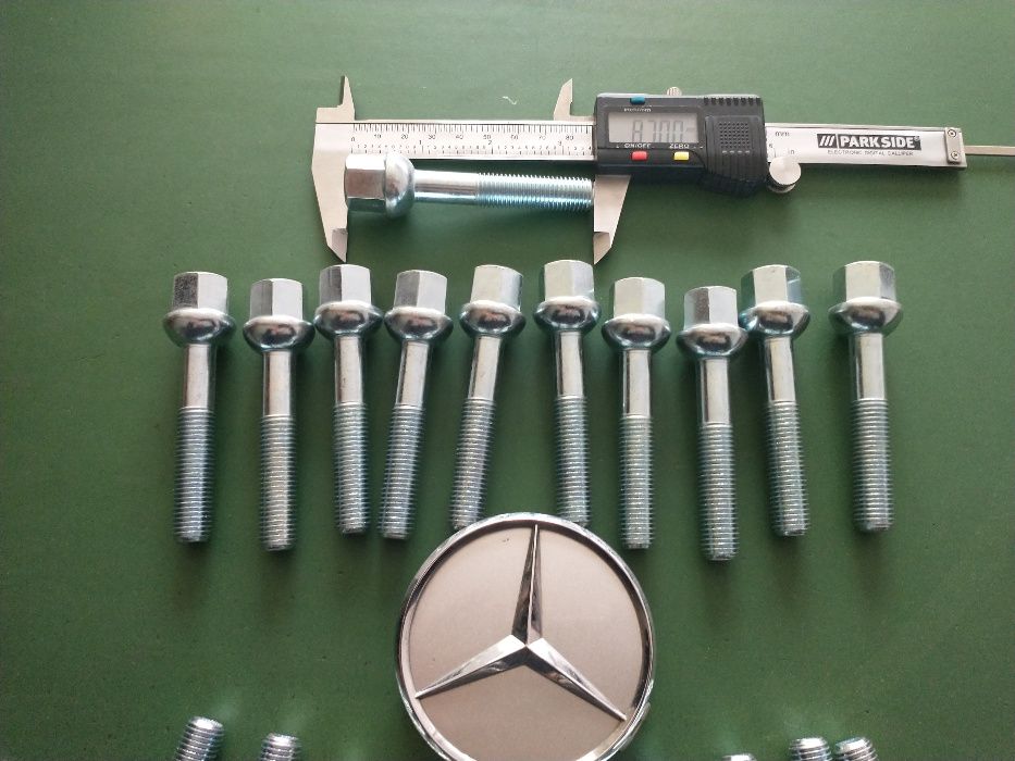 Prezoane Mercedes M12 x 1,5 filet 63 mm cap Semisferic Orice model