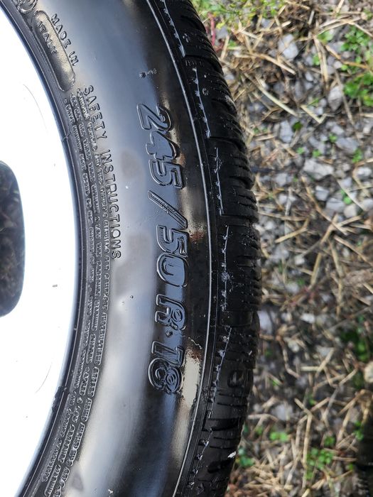 Джанти с гуми 18ки за BMW F07 x drive