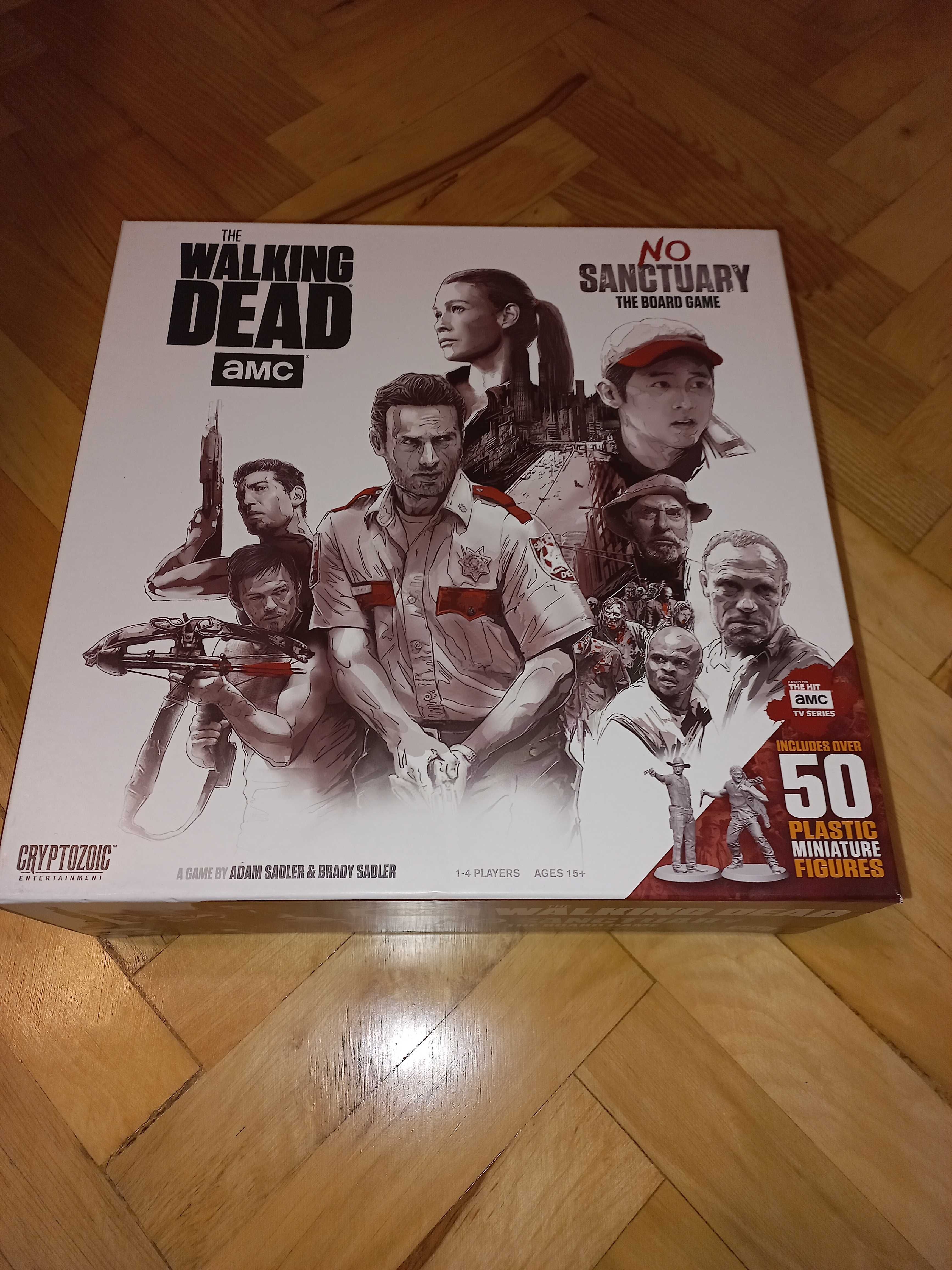 Настолна игра The walking dead no sanctuary Нова. Живите мъртви