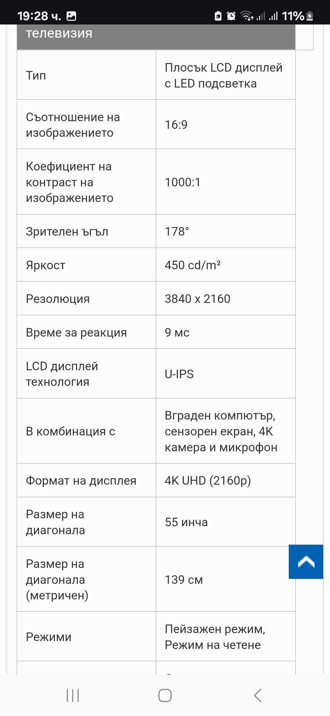 Монитор LG One -Quick