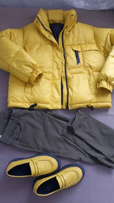 Куртка, которая ловит взгляды! + стильные скини и лоферы.