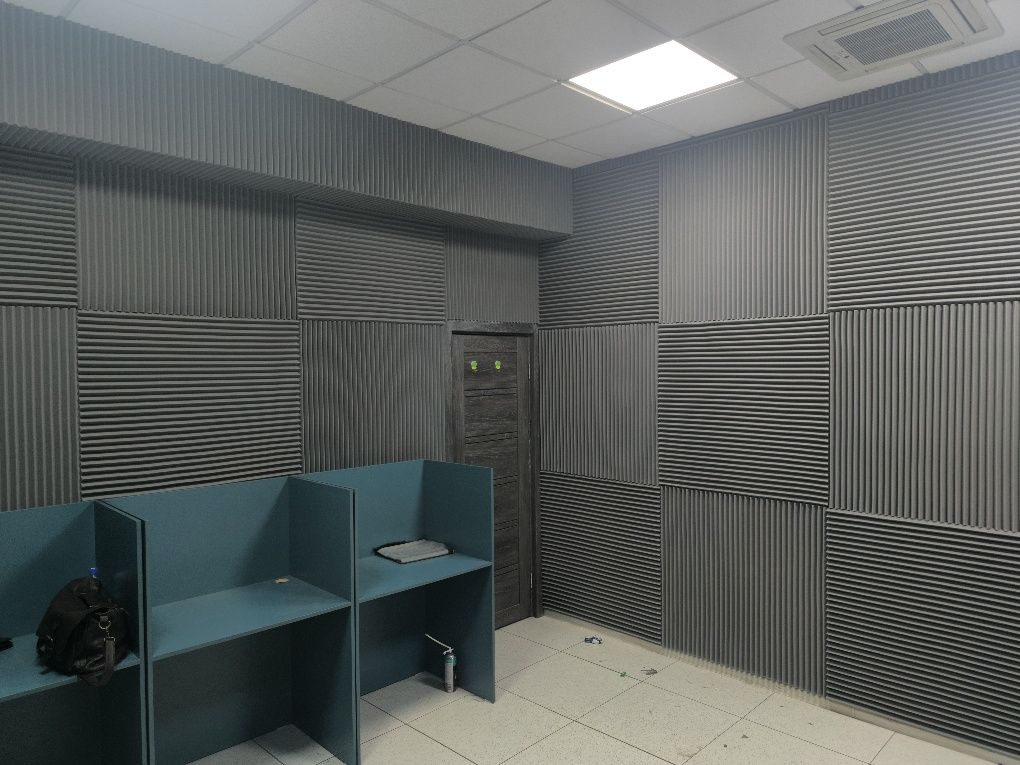 Акустические панели эхо ловушки студия колл центр