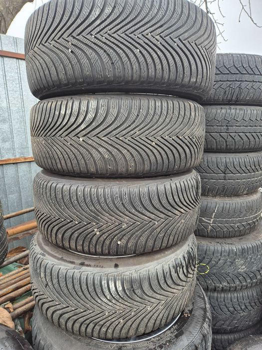 4 Anvelope de IARNA - 225/55/17 - Michelin - APP NOI - DOT 2021 RFT *