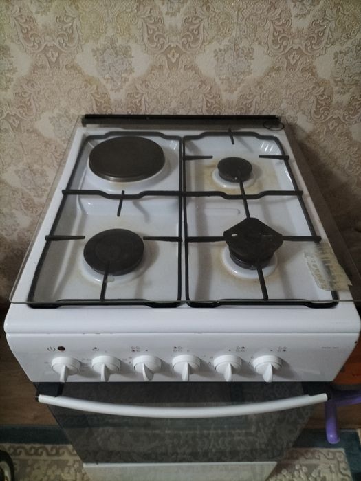 Газ плита рабочи в нормальном состоянии