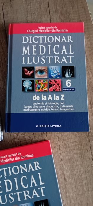 Dicționar medical ilustrat Nr 1, 2, 6 ,7, 11