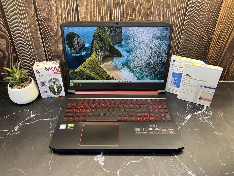 Игровой ноутбук Acer Nitro 5 | Core i5-9300H | 16GB | GTX1650 | 512GB