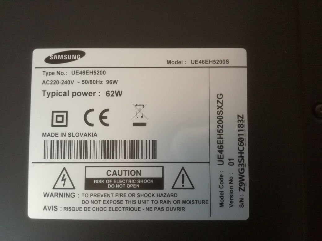 Placa Bn41-01830a,bn94-05548y ue46eh5200;tcon hv430qub-n1a, 47-6021196