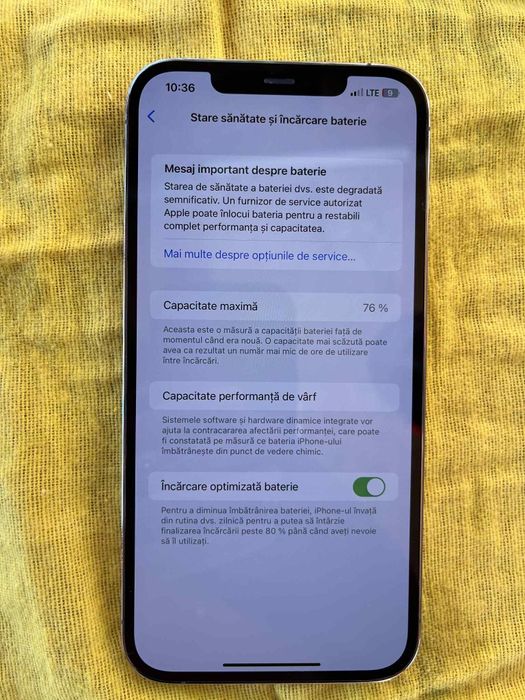 Iphone 12pro max gold impecabil