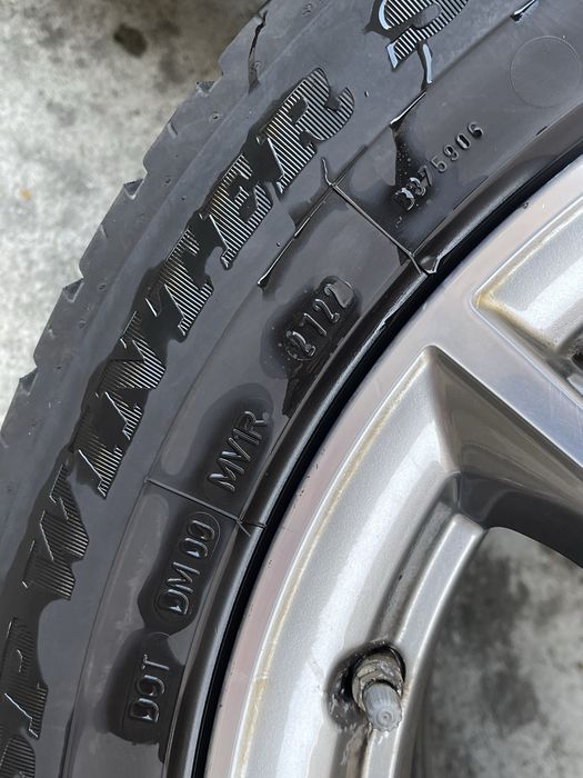 Roti aliaj originale iarna 225/55/R17 BMW G30 5x112 - Dunlop DOT22