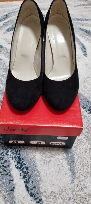 Pantofi  piele naturala 38-39