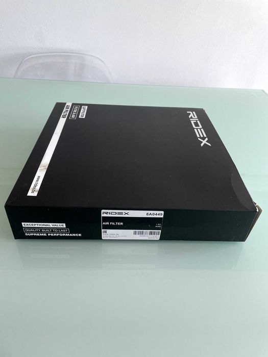 Vand filtru aer motor Ridex 8A0449, nou, sigilat