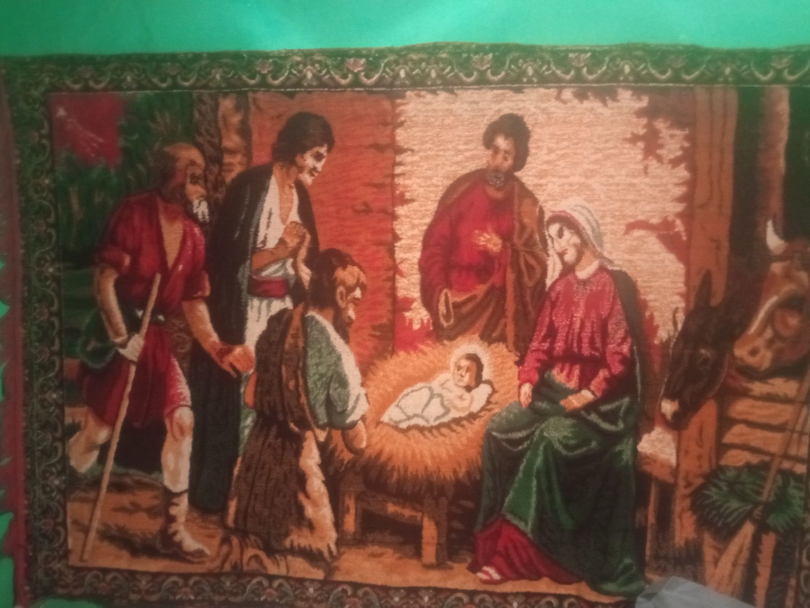 Carpeta. Cu Domnul Isus și cu animale sale .