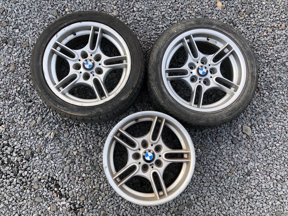 Jante BMW M paket pe 17 style 66 originale 3 bucati