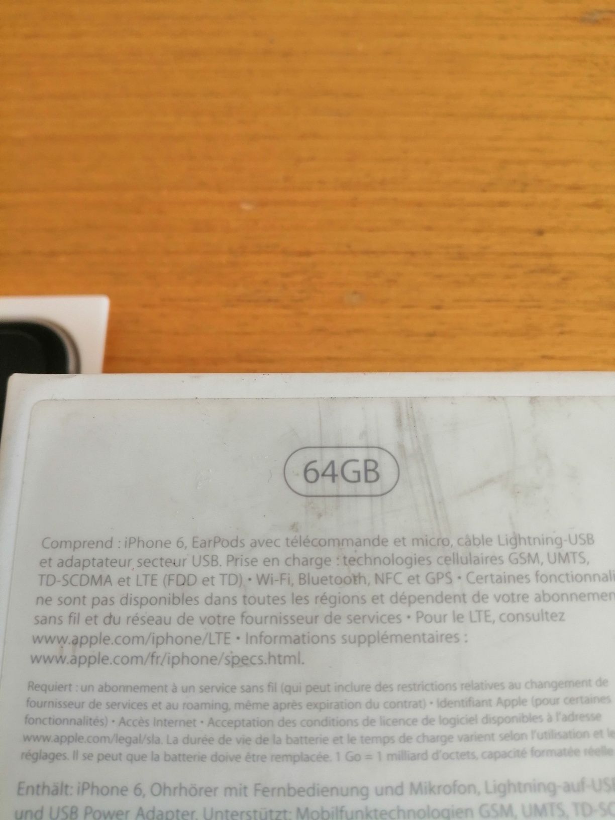 iPhone 6- 64 GB памет