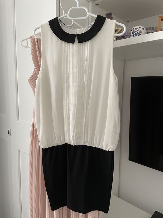 Rochie scurta neagra rochie lunga albastra bolero