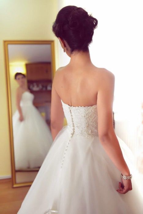 Rochie de mireasa stil printesa