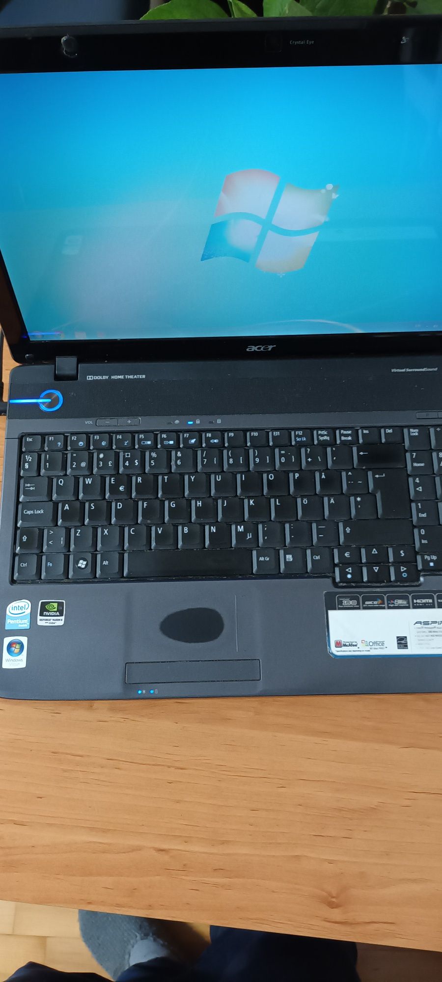 Acer Aspire 5737z.