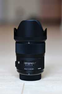 Obiectiv foto Sigma Art 35 1 : 1.4 DG mm montura Nikon