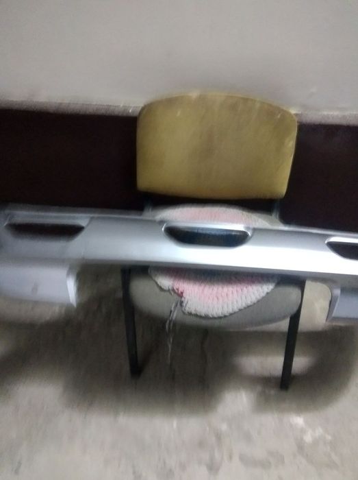 Бампер задний от KIA SONET б/у после лёгкой Дтп