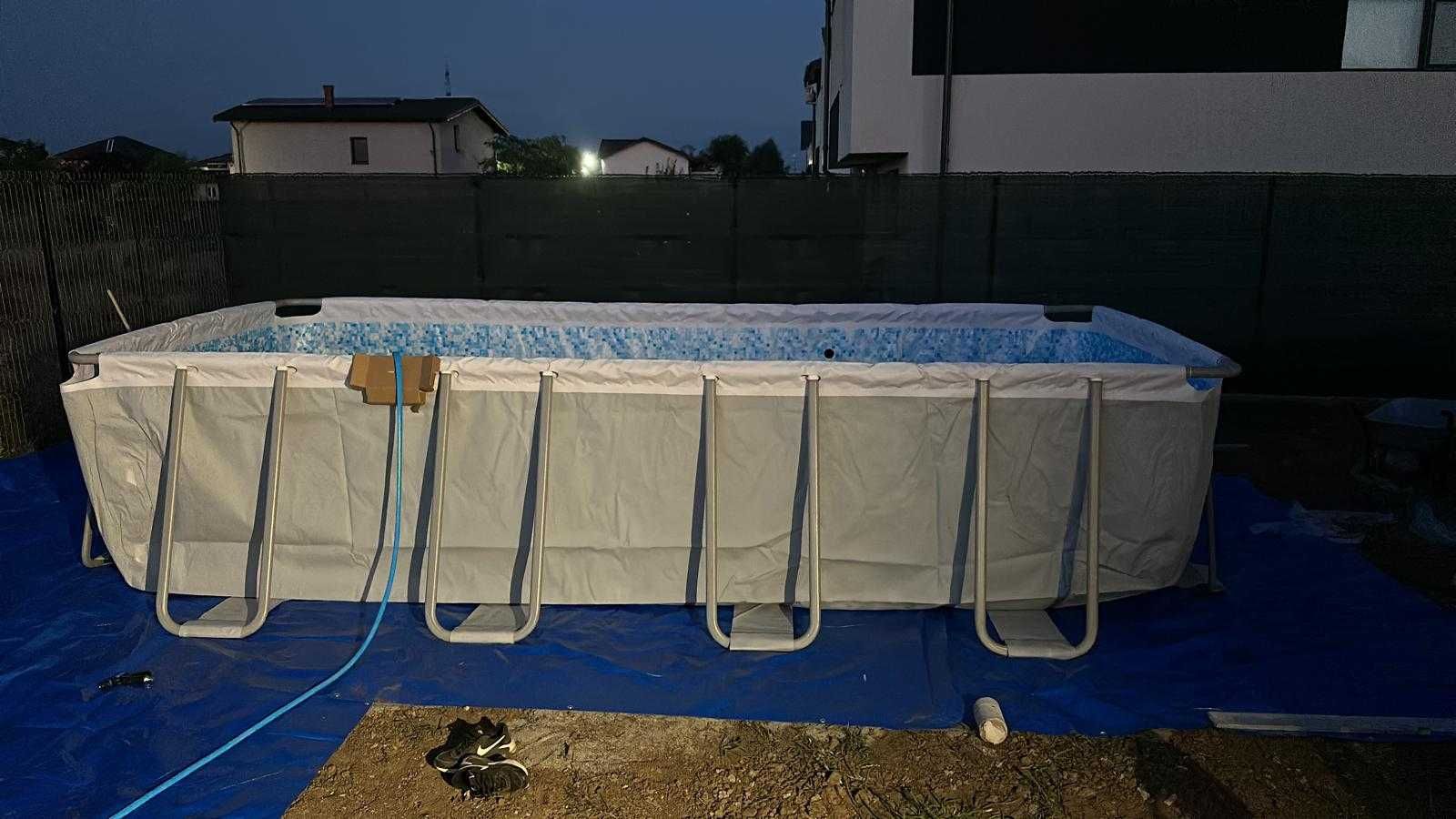 Piscină cu cadru metalic Bestway Power Steel™ 549x274x122