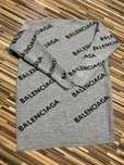 Rochie tricot groasa imprimeu Balenciaga