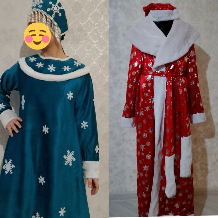 Костюмы Деда мороза и Снегурочки