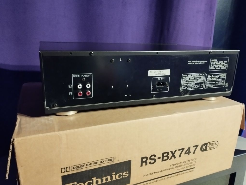 Дека Technics RS-BX 747 в отличном состоянии.