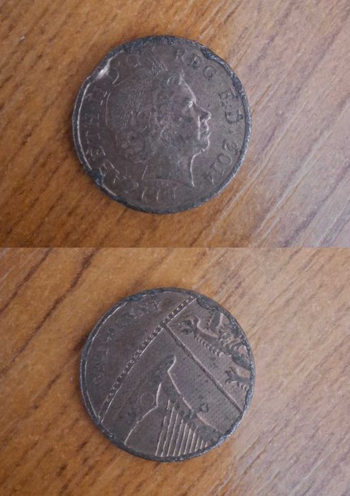 Vând 5 monede de un penny– colecție rară.