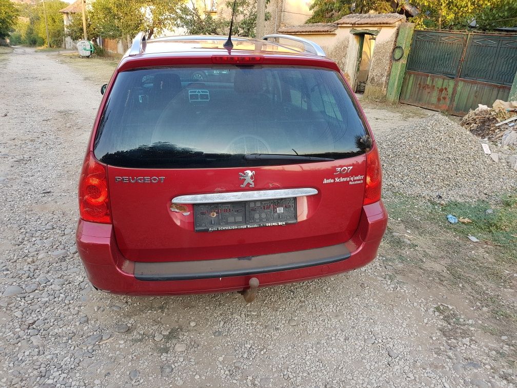 Пежо 307 sw 2006 г 6+1 комби Фейслифт Peugeot 307 sw 1.6 hdi 90 кс 6+1