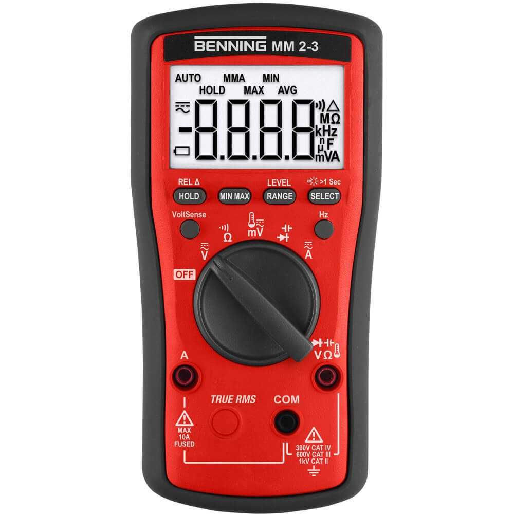 Benning (Бенинг) ММ Професионален дигитален мултиметър / мултицет