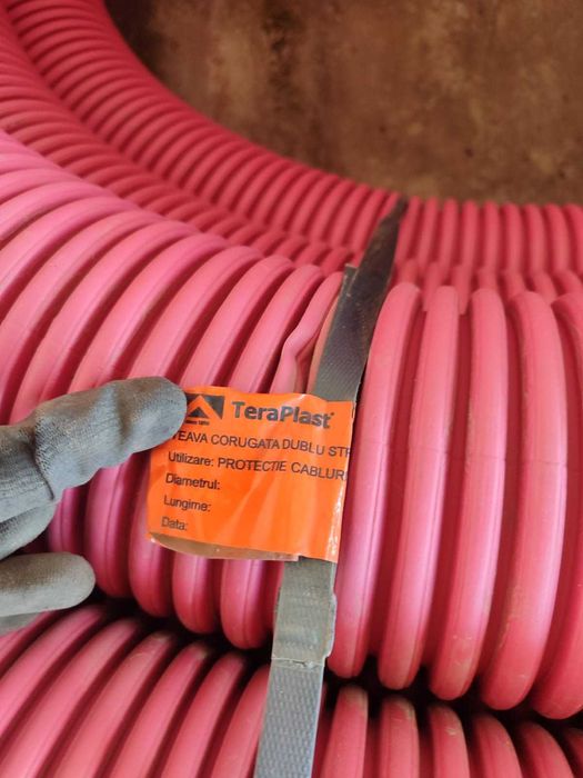 Teava de protectie corugata 160mm